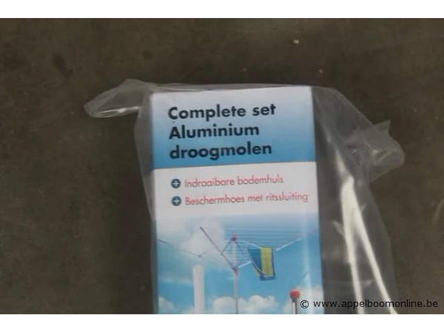 Aluminium droogmolen - afbeelding 2 van  2