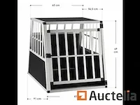 Aluminium hond transport bench - afbeelding 4 van  7