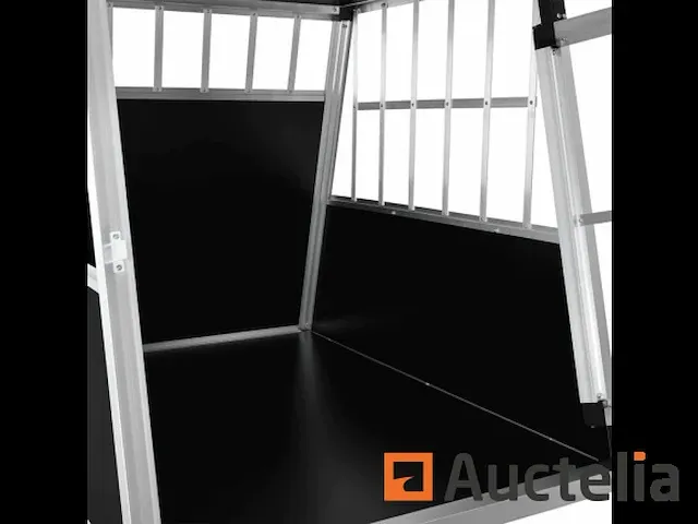 Aluminium hond transport bench - afbeelding 6 van  7