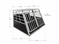 Aluminium hondenmand xl (x4) - afbeelding 7 van  7