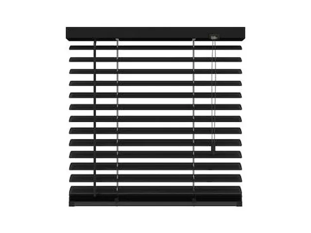 Aluminium jaloezie 50 mm matzwart (kleurnr.320) 140x180 cm (bxh) - afbeelding 2 van  2