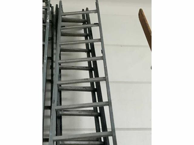 Aluminium ladder (3x) - afbeelding 3 van  3