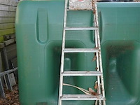 Aluminium ladder 6 tredes - afbeelding 1 van  3