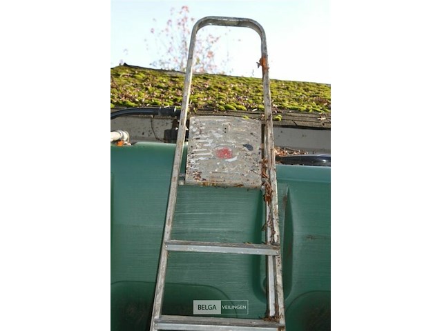 Aluminium ladder 6 tredes - afbeelding 2 van  3