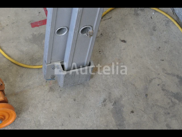 Aluminium ladder met dubbel element - afbeelding 1 van  4