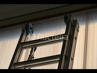 Aluminium ladder met dubbel element - afbeelding 2 van  4