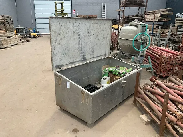 Aluminium materiaalcontainer - afbeelding 1 van  4