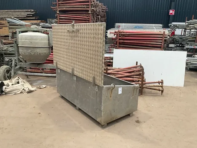 Aluminium materiaalcontainer - afbeelding 2 van  4