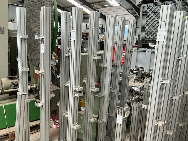 Aluminium montage profielen (5x) - afbeelding 1 van  6