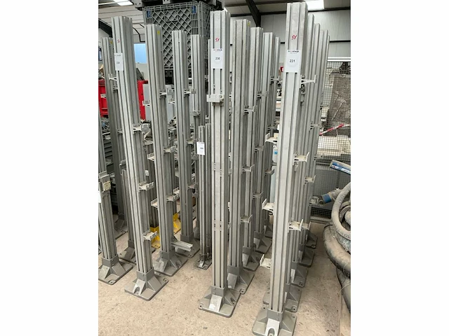 Aluminium montage profielen (5x) - afbeelding 1 van  3