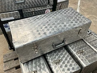 Aluminium opbergkoffers (5x) - afbeelding 1 van  3