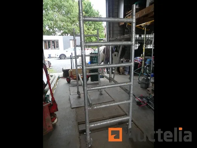 Aluminium opvouwbare steiger - afbeelding 1 van  6