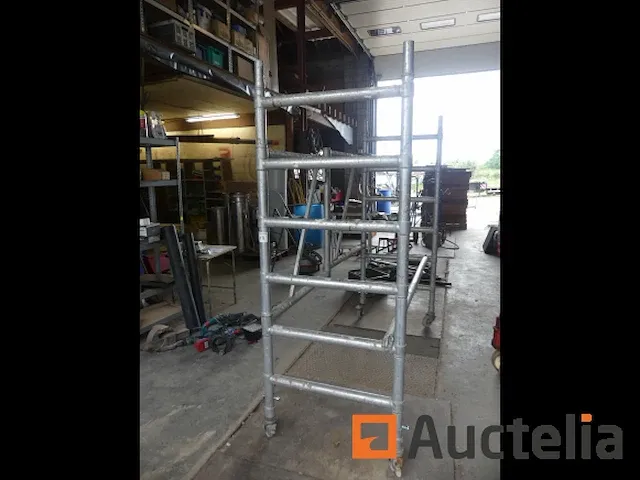 Aluminium opvouwbare steiger - afbeelding 3 van  6