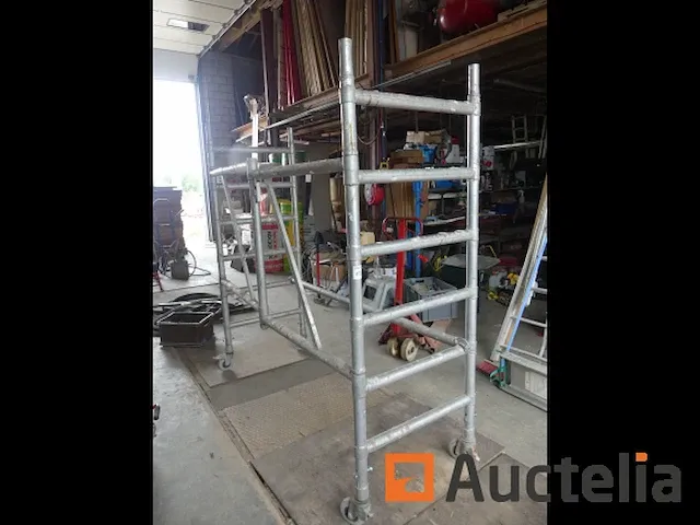 Aluminium opvouwbare steiger - afbeelding 4 van  6
