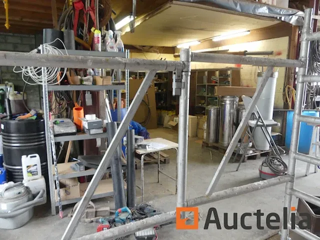 Aluminium opvouwbare steiger - afbeelding 6 van  6