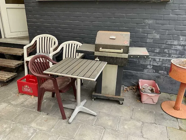 Aluminium picknicktafel (3x) - afbeelding 5 van  9