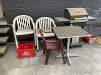 Aluminium picknicktafel (3x) - afbeelding 9 van  9