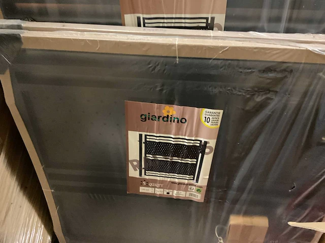 Aluminium poort enkel zwart - afbeelding 2 van  4