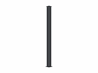 Aluminium poortpilaar - b15 cm x h190 cm - antraciet (x2) - afbeelding 2 van  3