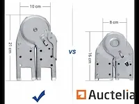 Aluminium schaal, opvouwbaar en multifunctioneel, 2 staanders - afbeelding 4 van  9