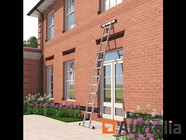 Aluminium schaal, opvouwbaar en multifunctioneel, 2 staanders - afbeelding 5 van  9