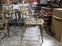 Aluminium stoel (x9) - afbeelding 3 van  5