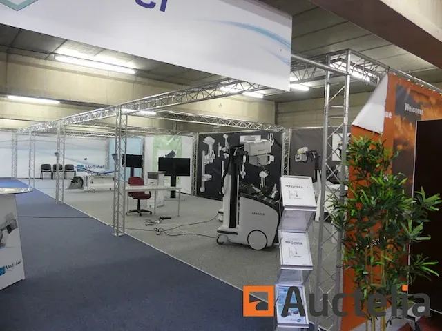 Aluminium structure for trade show stand - afbeelding 5 van  9