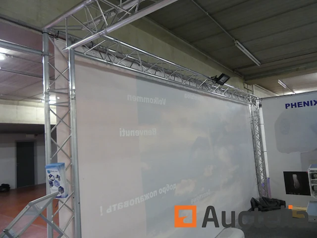 Aluminium structuur voor naxpro truss trade show stand - afbeelding 3 van  16