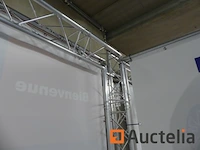 Aluminium structuur voor naxpro truss trade show stand - afbeelding 1 van  16