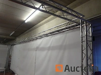 Aluminium structuur voor naxpro truss trade show stand - afbeelding 10 van  16