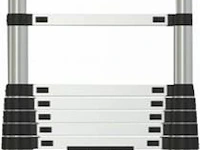 Aluminium telescopische ladder - afbeelding 2 van  2