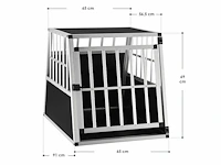 Aluminium transportkoffer (x4) - afbeelding 5 van  13