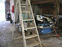 Aluminium trapladder met 7 treden - afbeelding 2 van  5