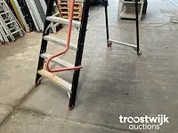 Aluminium trapladder - afbeelding 2 van  3