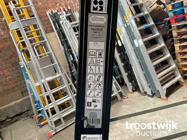 Aluminium trapladder - afbeelding 3 van  3