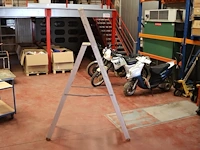 Aluminium trapladder - afbeelding 2 van  2