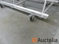 Aluminium werkplaats glastransport rek - afbeelding 1 van  5