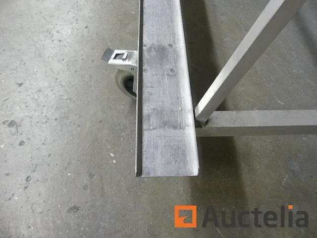 Aluminium werkplaats glastransport rek - afbeelding 3 van  5