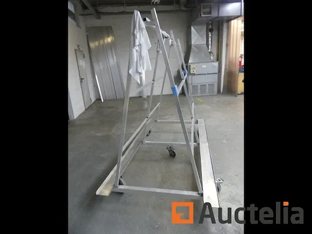Aluminium werkplaats glastransport rek - afbeelding 5 van  5