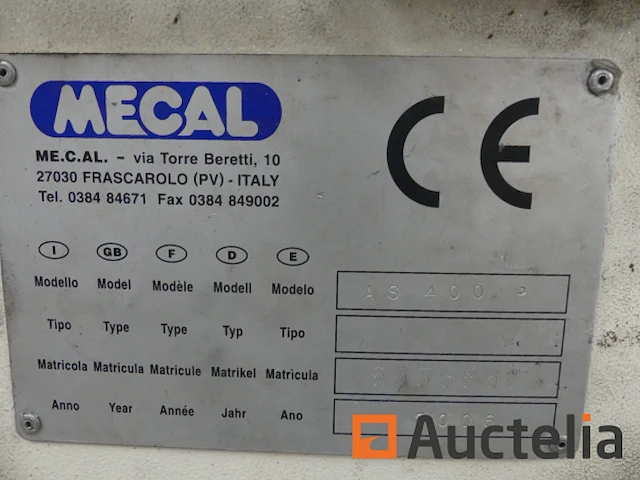 Aluminium zagen mecal as400 - afbeelding 5 van  13