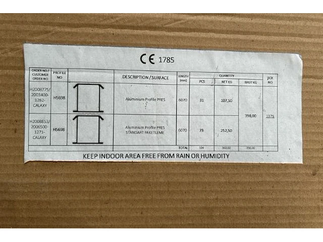 Aluminiumprofielen - afbeelding 3 van  4