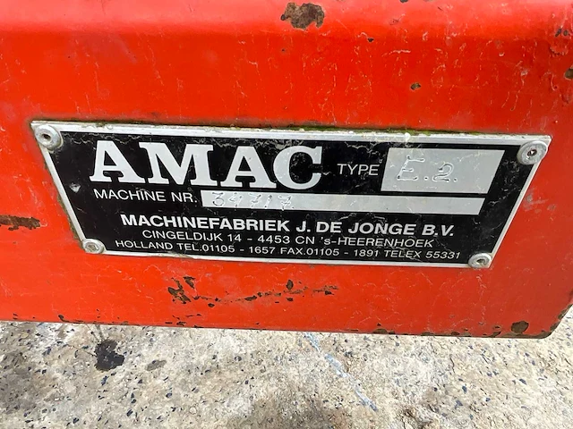 Amac e2 - wagenrooier - afbeelding 3 van  27