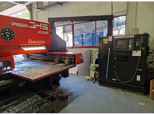 Amada pega 345 king ponsmachine - afbeelding 3 van  9