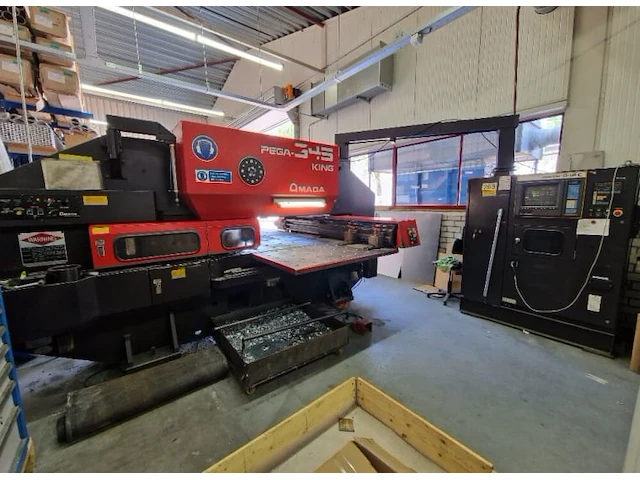 Amada pega 345 king ponsmachine - afbeelding 6 van  9