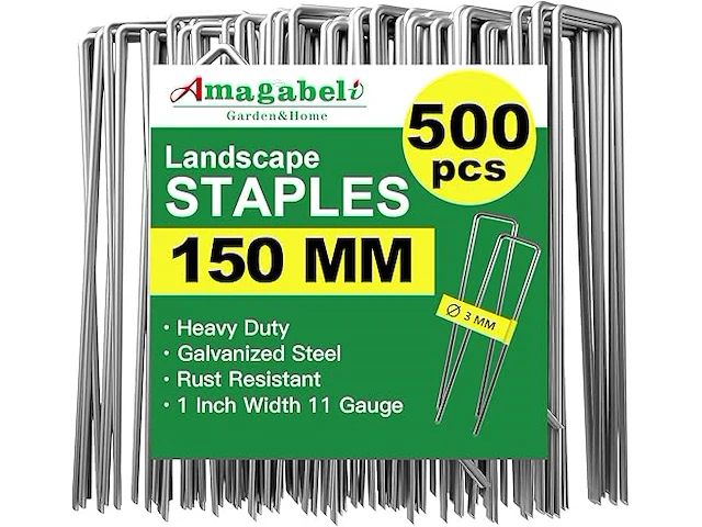 Amagabeli 500pak tuinharingen - afbeelding 1 van  4