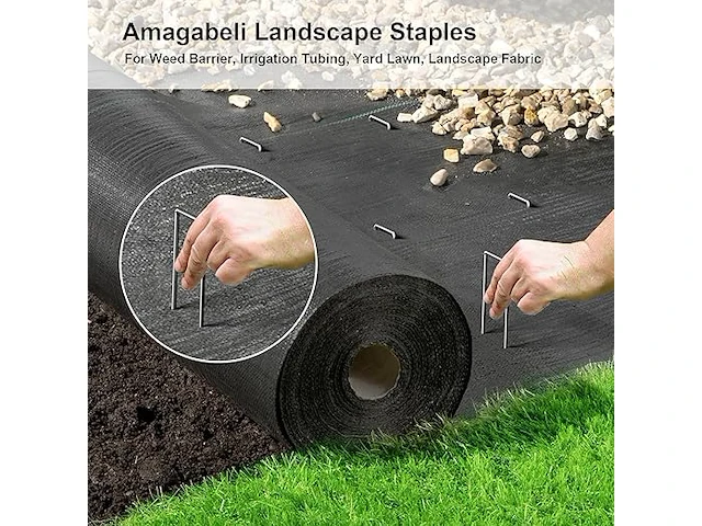 Amagabeli 500pak tuinharingen - afbeelding 3 van  4