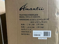 Amantii zero-cl-31-3228-stl - elektrische kachel - afbeelding 4 van  5