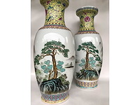 Amazing pair of jingdezhen chinese vases - afbeelding 5 van  36
