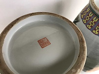 Amazing pair of jingdezhen chinese vases - afbeelding 17 van  36