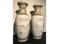 Amazing pair of jingdezhen chinese vases - afbeelding 27 van  36